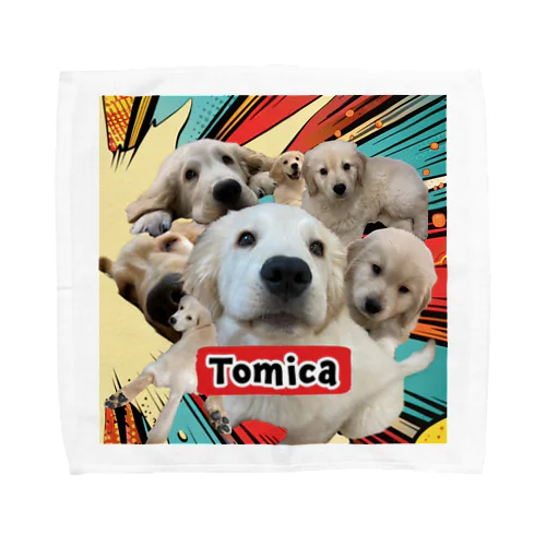 愛犬トミカ Towel Handkerchief