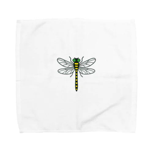 　露天風呂用　オニヤンマ　タオル Towel Handkerchief
