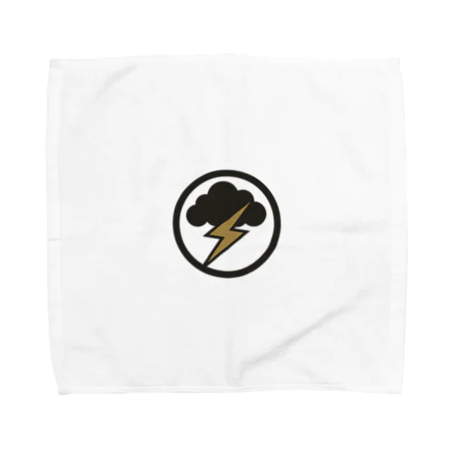雷雲家の家紋 – 天が選びし怒りの一閃 Towel Handkerchief