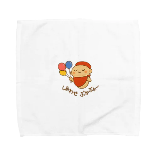 しあわせを運ぶふうせん地蔵さま Towel Handkerchief