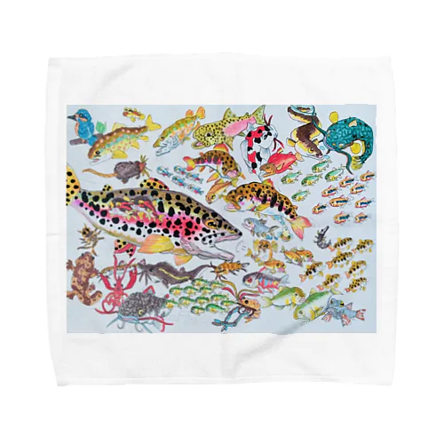 KAWAZAKANAKUN Towel Handkerchief