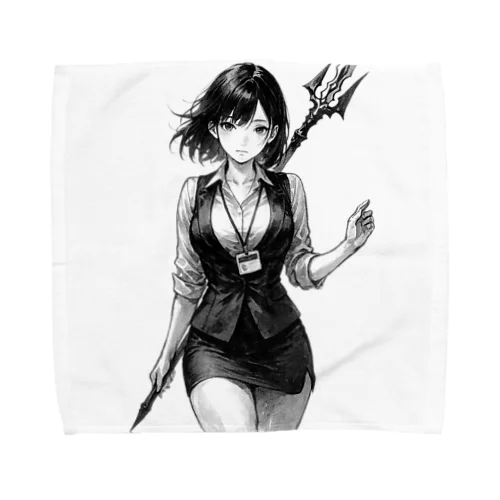 OL×武器（短槍）-墨のしらべ- Towel Handkerchief