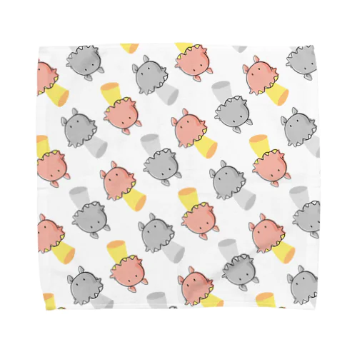 メンダコUFO Towel Handkerchief