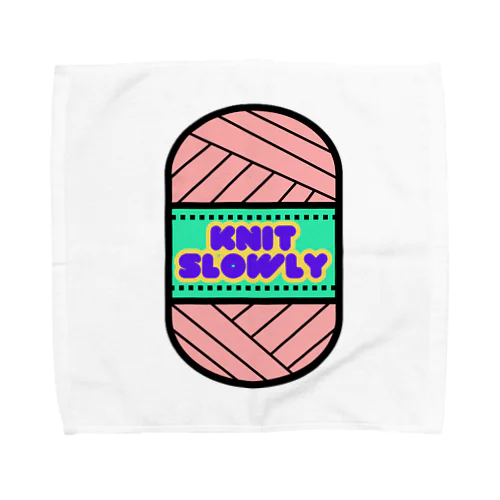 ゆっくり編む Towel Handkerchief