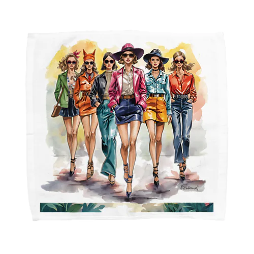 古着風 Towel Handkerchief