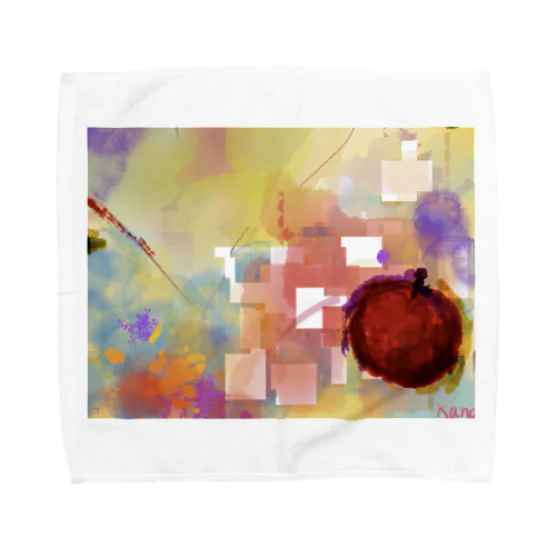 Pastel Apple Towel Handkerchief
