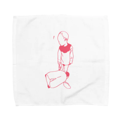 息子さんとぺんぎん Towel Handkerchief