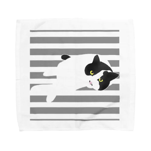 クール猫 Towel Handkerchief