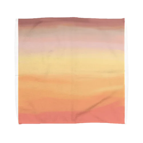 夕方の配色 Towel Handkerchief
