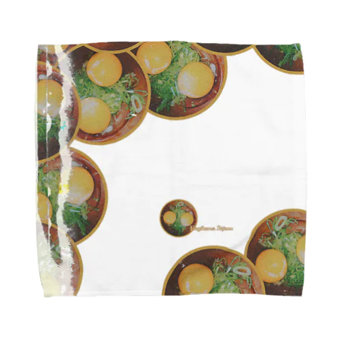 ネギ玉星人 Towel Handkerchief