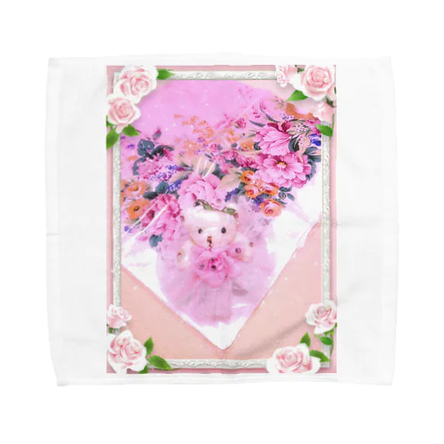 ガーリーくまさん♡ Towel Handkerchief