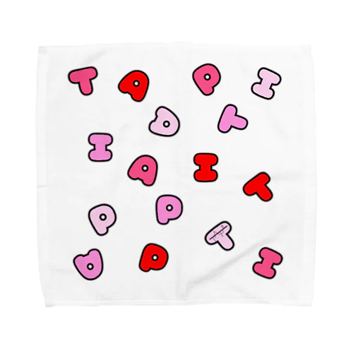 TAPI(赤) Towel Handkerchief