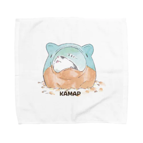 【KAMAP】すやすやジャンガリアン Towel Handkerchief