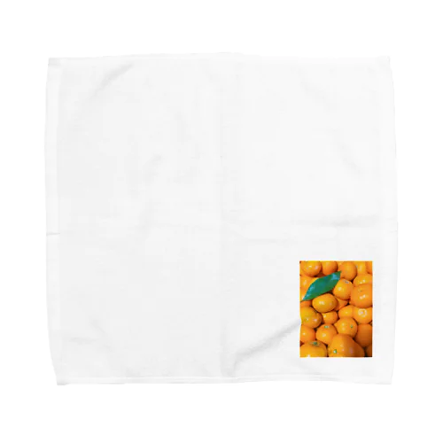 ミカンが好き！！ Towel Handkerchief
