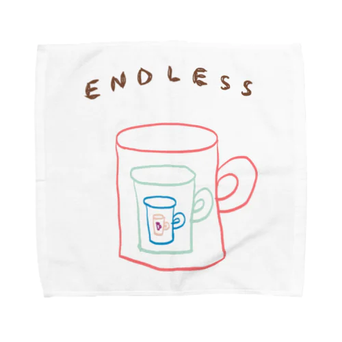 エンドレス・コーヒー Towel Handkerchief