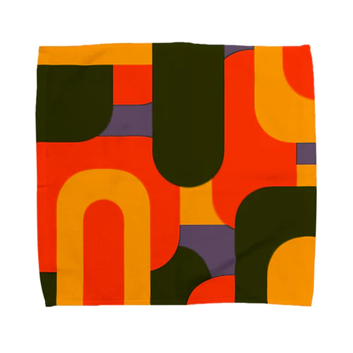 レトロモダン Towel Handkerchief
