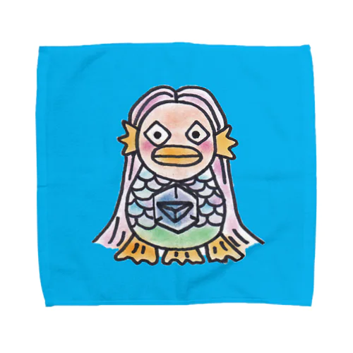 アマビエさまハンドタオル RES Ver. Towel Handkerchief