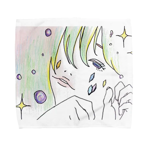 girl Towel Handkerchief