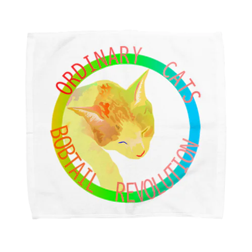 Ordinary Cats07h.t.(春) Towel Handkerchief