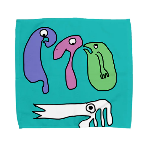 ネコ Towel Handkerchief