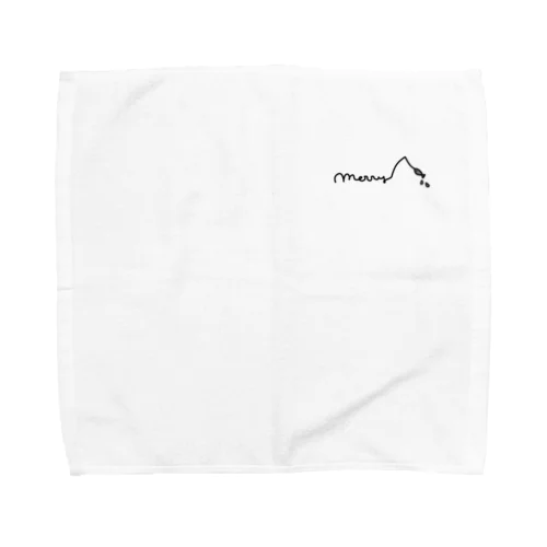 めりーハンカチ  Towel Handkerchief