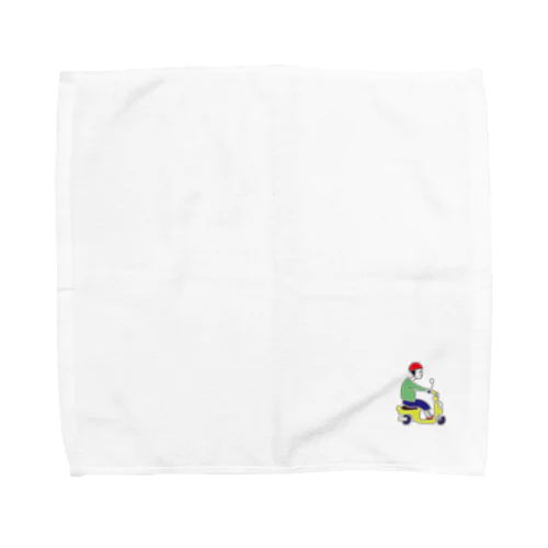 ばいく Towel Handkerchief