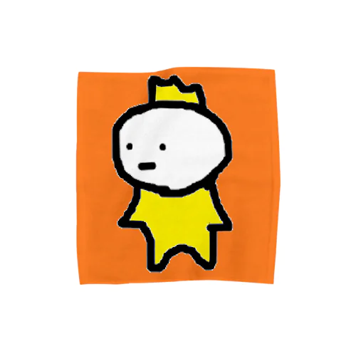 P国王オレンジ Towel Handkerchief