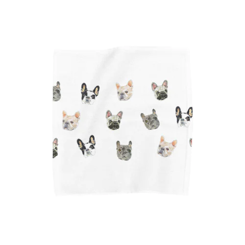 ブヒがいっぱい Towel Handkerchief