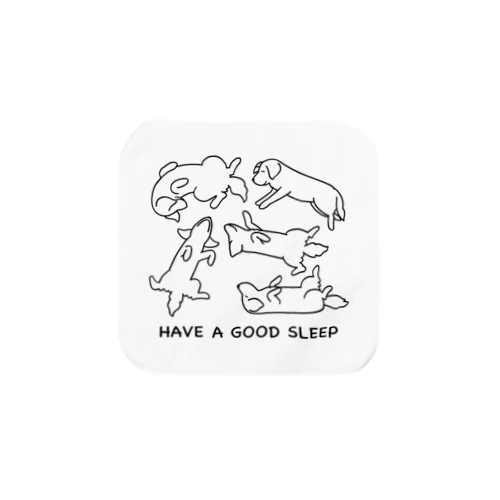 寝相 Towel Handkerchief