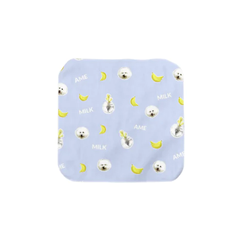 B_M_A pattern Towel Handkerchief