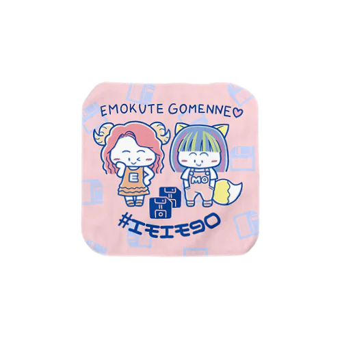 エモごめタオルウォーム Towel Handkerchief