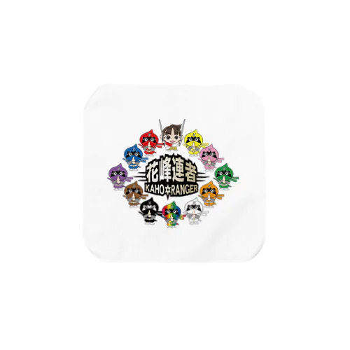 花峰連者KAHO☆RANGER タオルハンカチ Towel Handkerchief