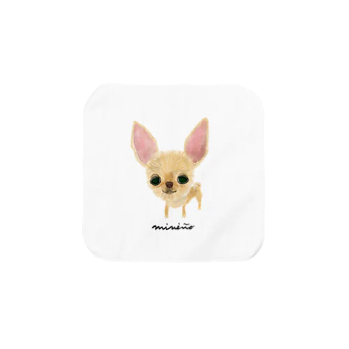 スムースチワワ Towel Handkerchief