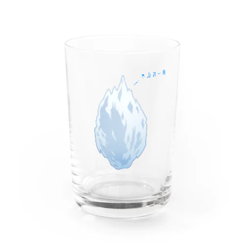 氷山の一角グラス Water Glass