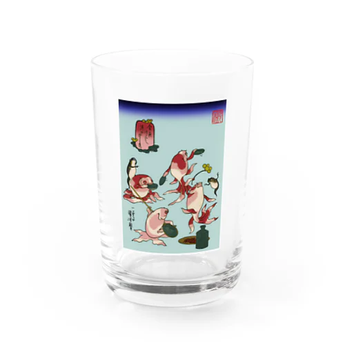 金魚づくし 酒のざしき Water Glass