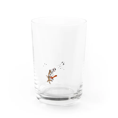ハエから逃げるらいぞう Water Glass