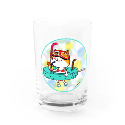 みっけの夏休み(水玉vr.) Water Glass