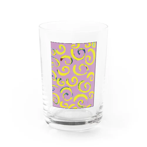 ぐるぐる天然パーマ Water Glass