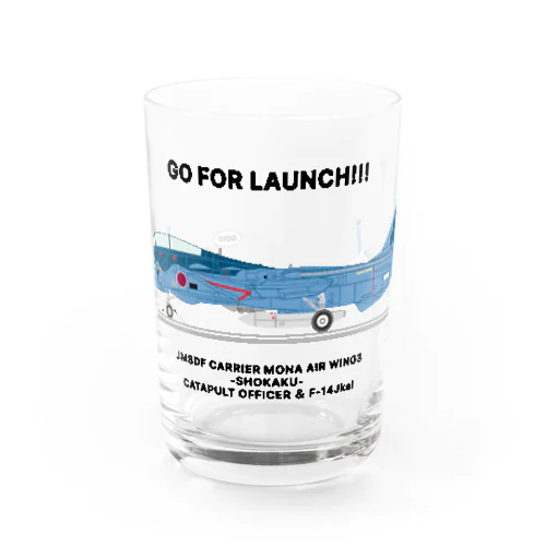 モナキャット発艦よし！！！ Water Glass