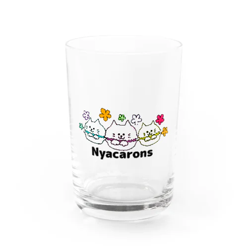 We are Nyacarons! Water Glass