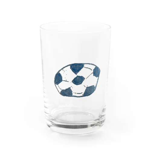 サッカー　4歳画伯 Water Glass