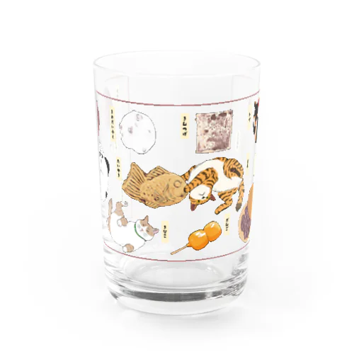 和菓子屋さん Water Glass