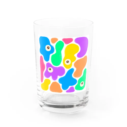 モンスターちゃんズ【カラフル】 Water Glass