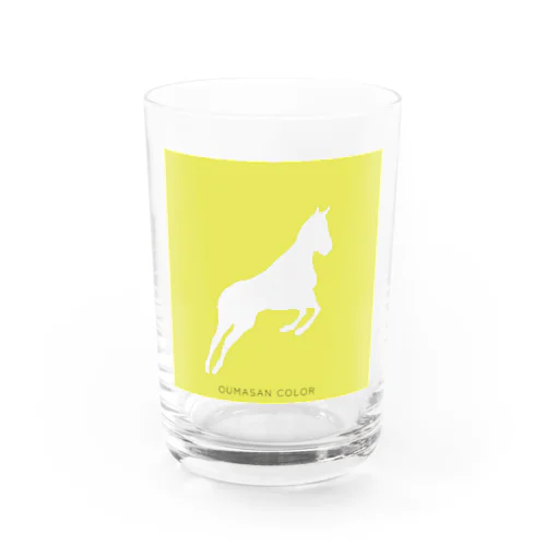 OUMASAN COLOR - yellow Water Glass