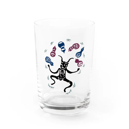 角大師の無病息災｜スタジオクゥ Water Glass