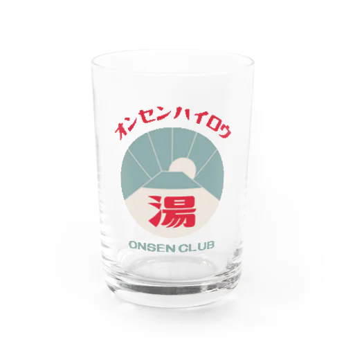 【前のみ】オンセンハイロウ Water Glass
