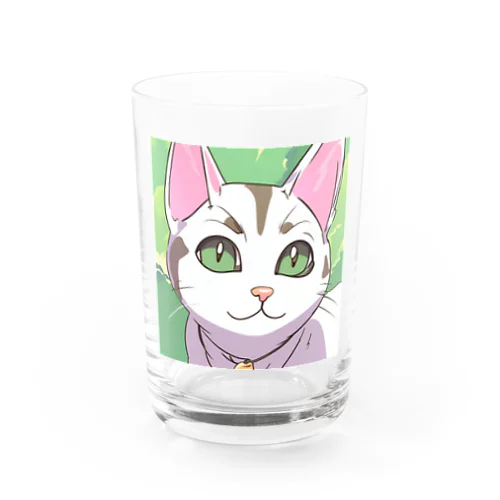 可愛い猫グッズ Water Glass