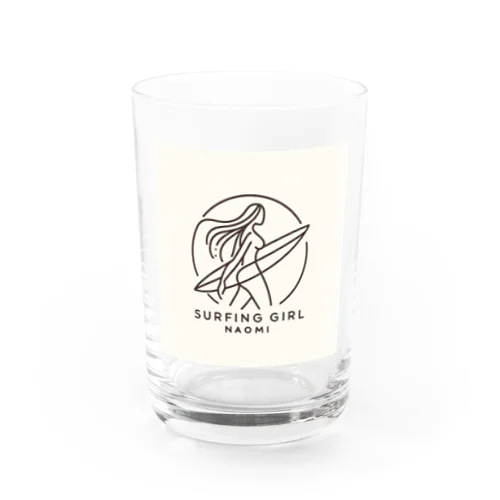 「サーフィンクィーン NAOMI」 Water Glass