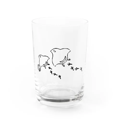 呑千鳥（線） Water Glass