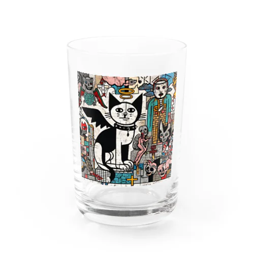 堕天使な猫 Water Glass
